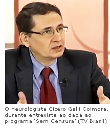 O neurologista Cícero Galli Coimbra