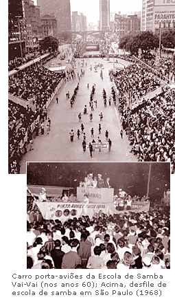 Carnaval em São Paulo e no Rio de Janeiro nos anos 1960