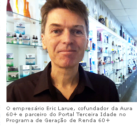 Eric Larue, cofundador da Aura 60+