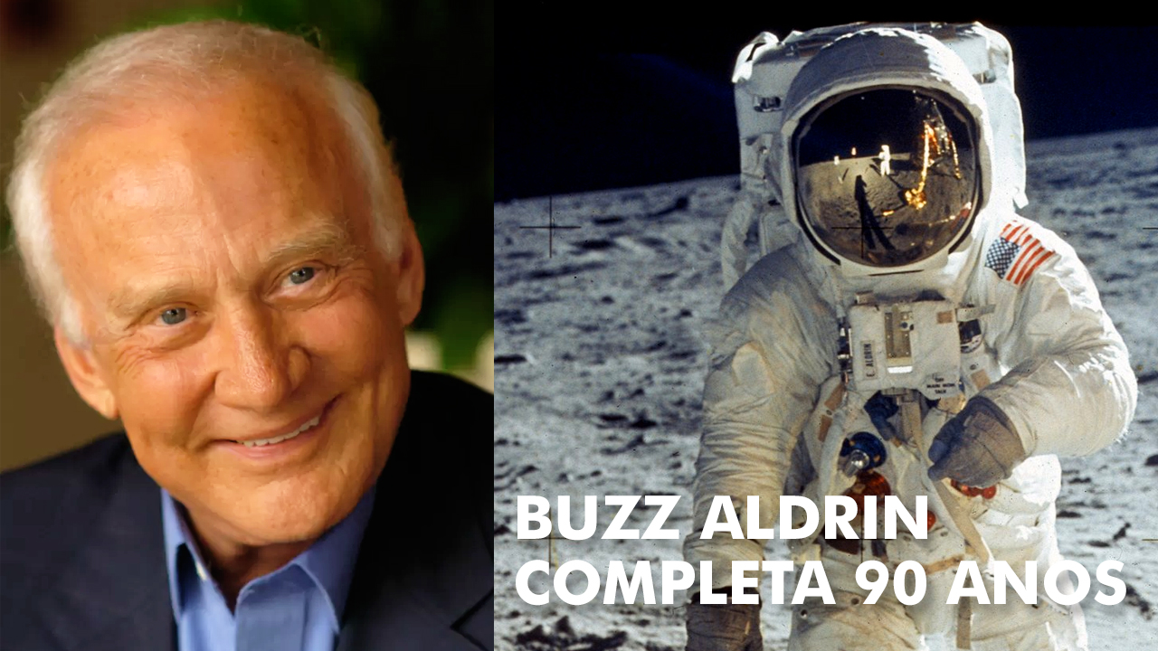 Buzz Aldrin completa 90 anos